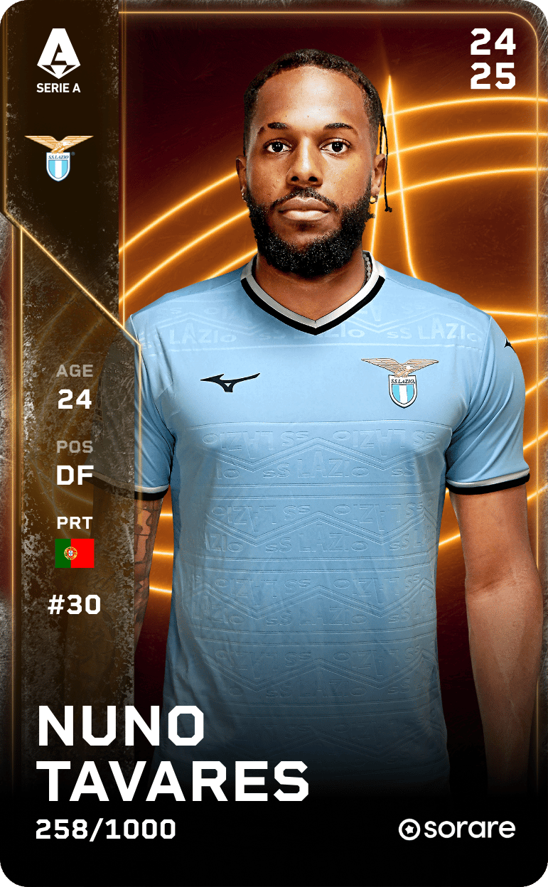 Nuno Tavares 2024-25 • Limited 258/1000