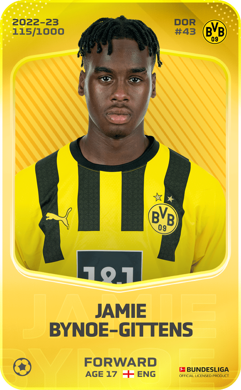 Jamie Bynoe-Gittens 2022-23 • Limited 115/1000