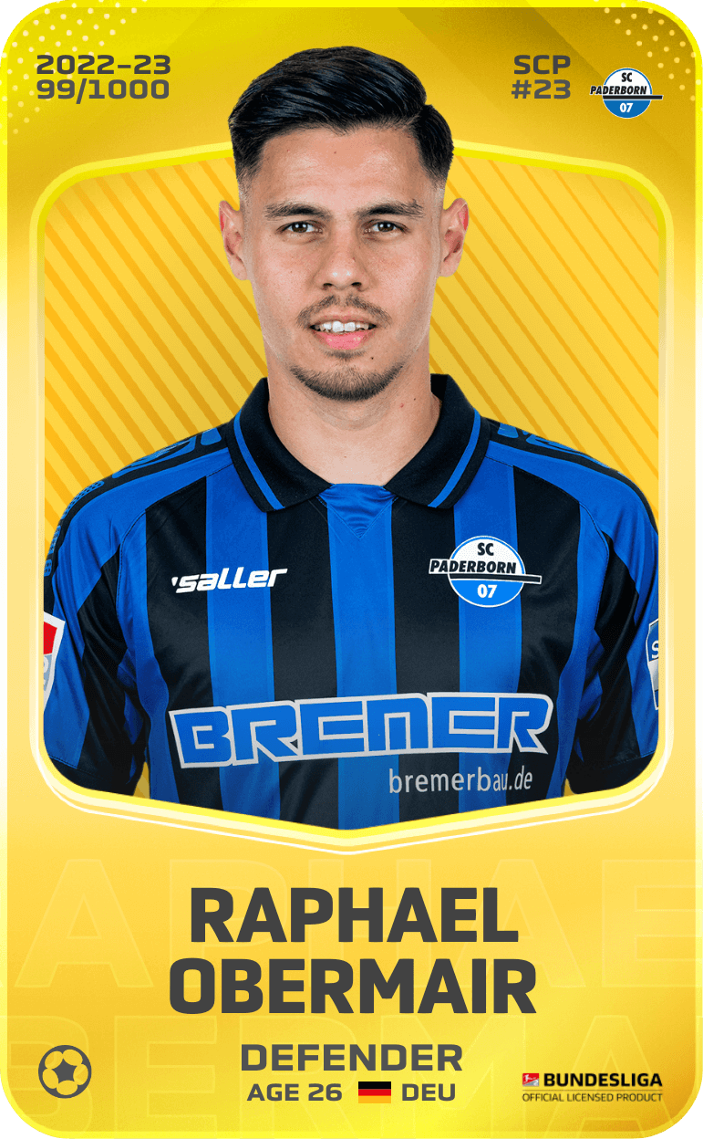 Raphael Obermair 2022-23 • Limited 99/1000