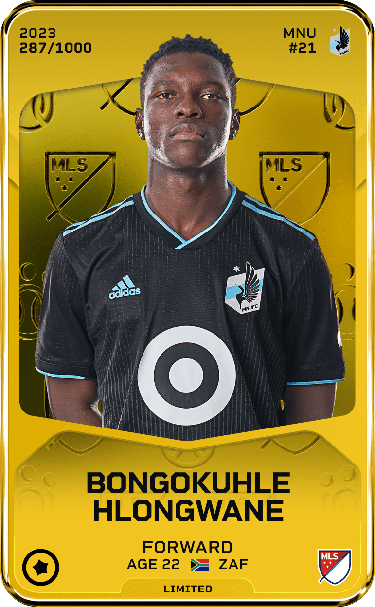Bongokuhle Hlongwane 2023-24 • Limited 287/1000