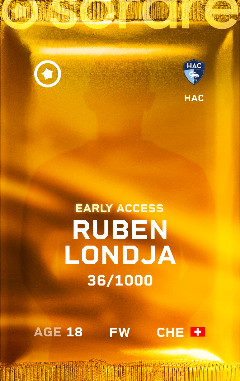 Ruben Londja 2024-25 • Limited 36/1000
