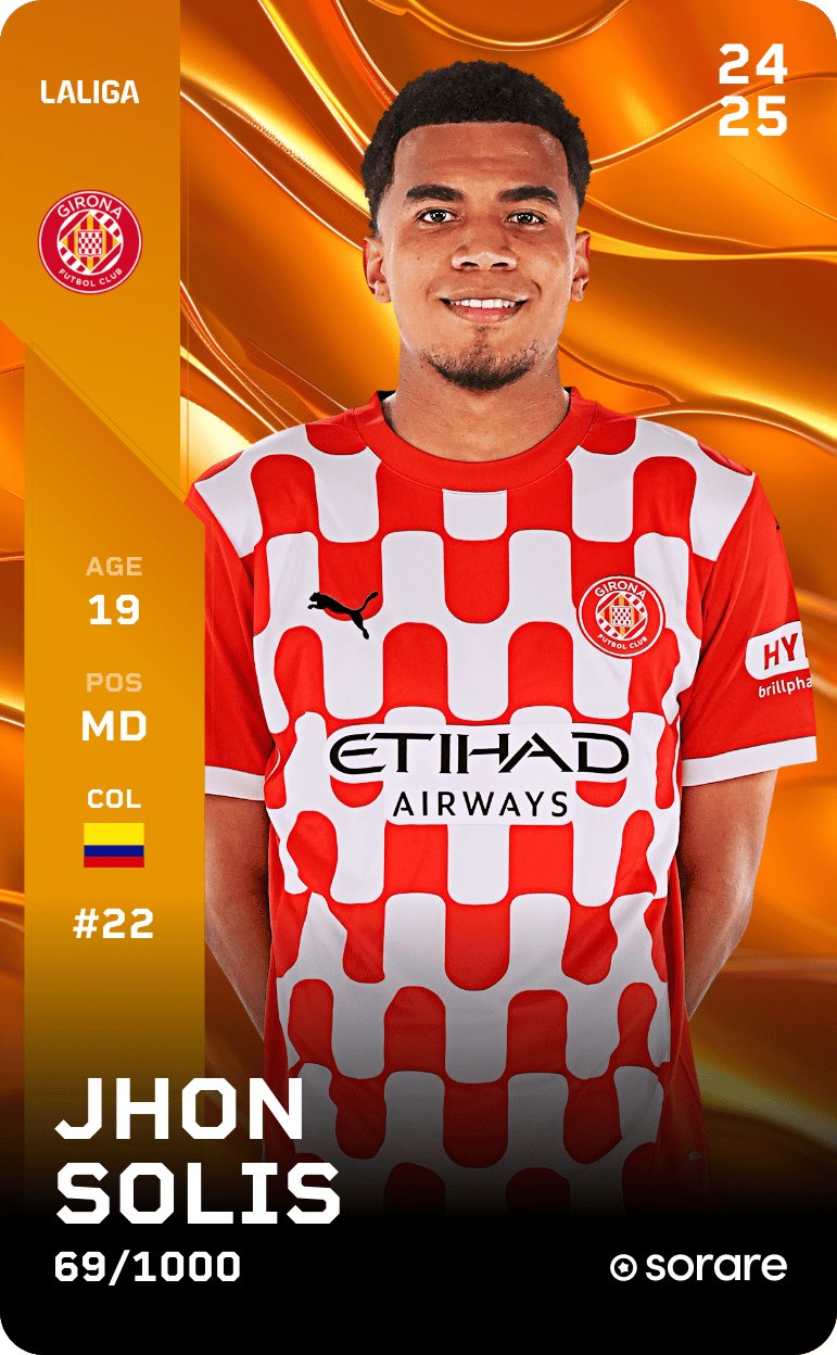 Jhon Solis 2024-25 • Limited 69/1000