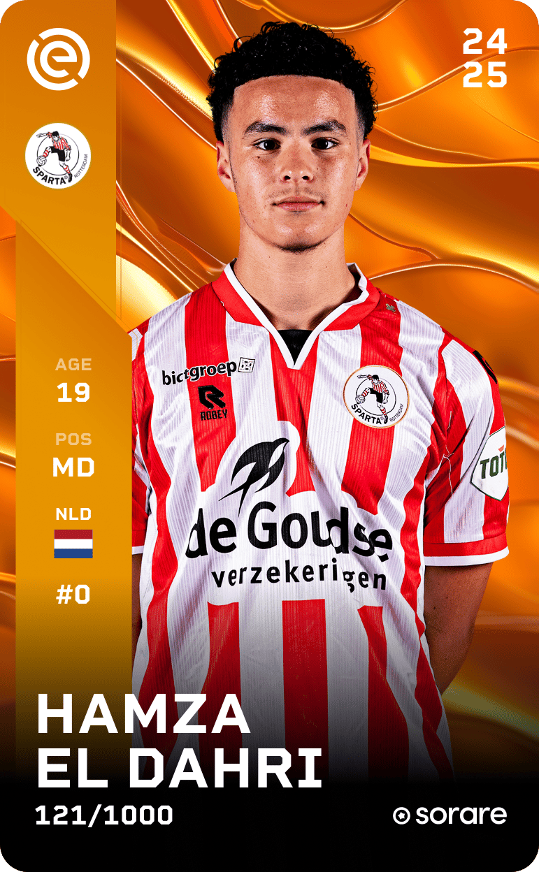 Hamza El Dahri 2024-25 • Limited 121/1000