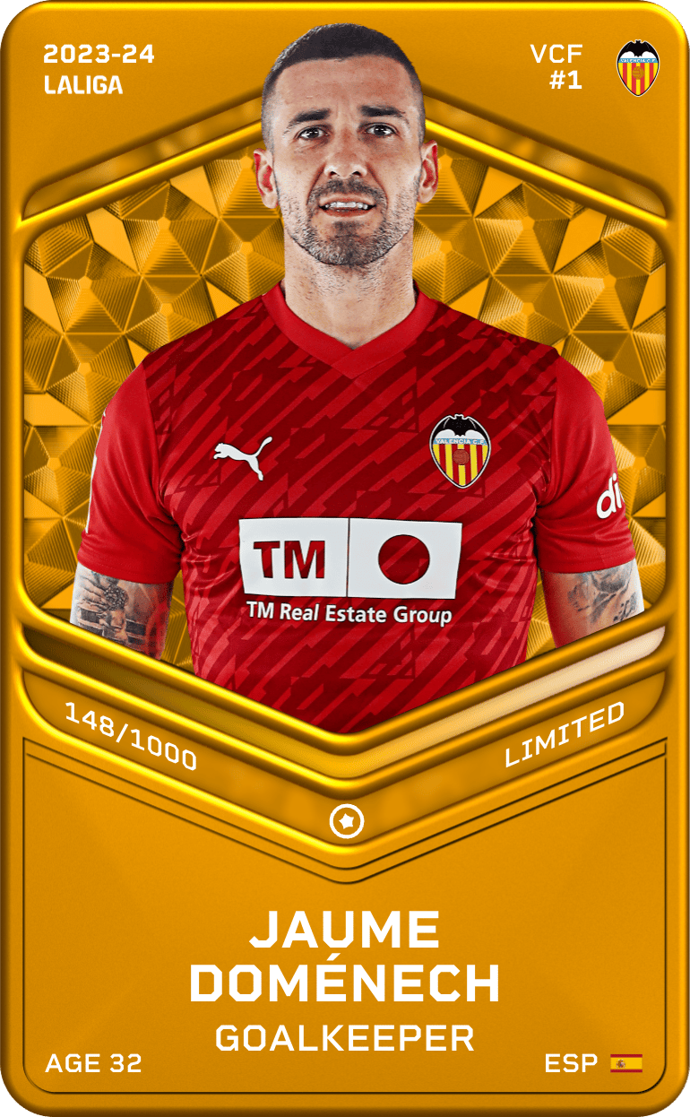 Jaume Doménech 2023-24 • Limited 148/1000