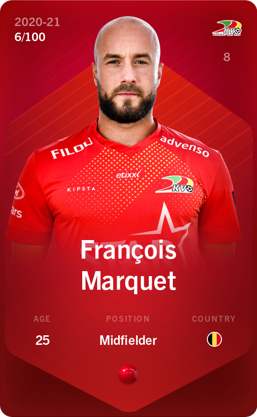 Sorare - Sorare Official - François Marquet 2020-21 • Rare 6/100 - NFT # 78824942026839718361664415003651803599298706000321759278079875901672717382206