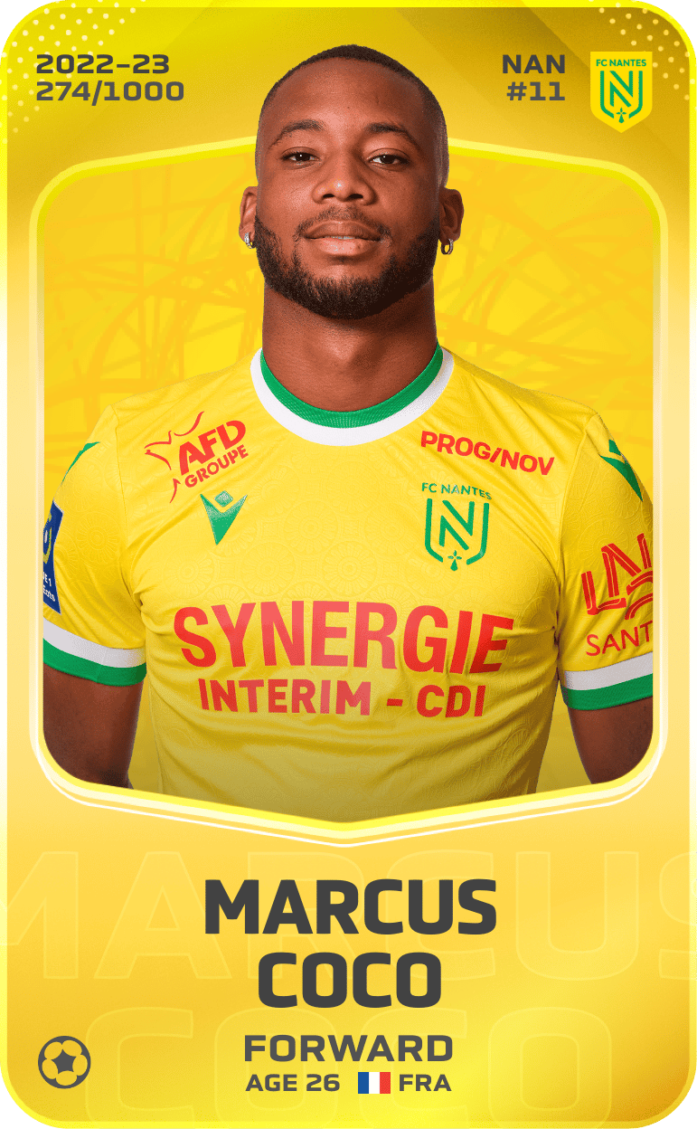 Marcus Coco 2022-23 • Limited 274/1000