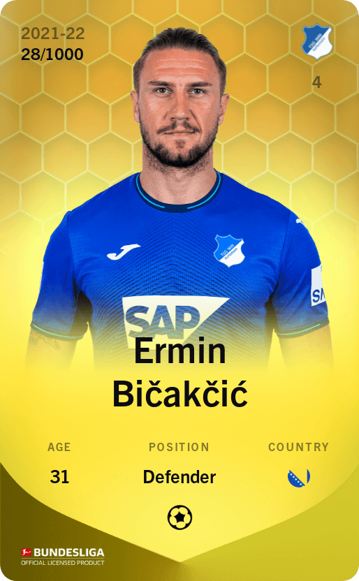 Ermin Bičakčić 2021-22 • Limited 28/1000