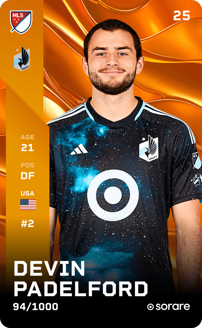 Devin Padelford 2025-26 • Limited 94/1000