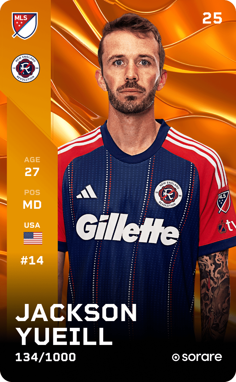 Jackson Yueill 2025-26 • Limited 134/1000