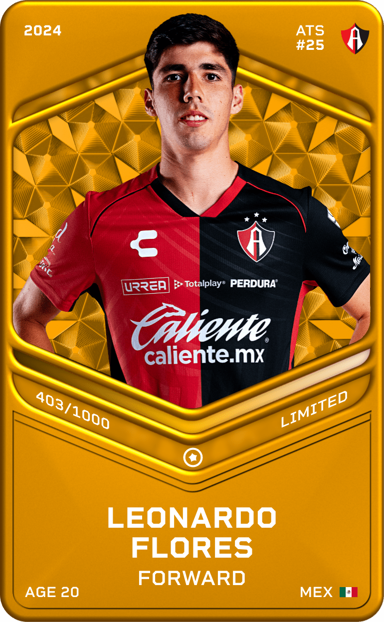 Leonardo Flores 2024-25 • Limited 403/1000