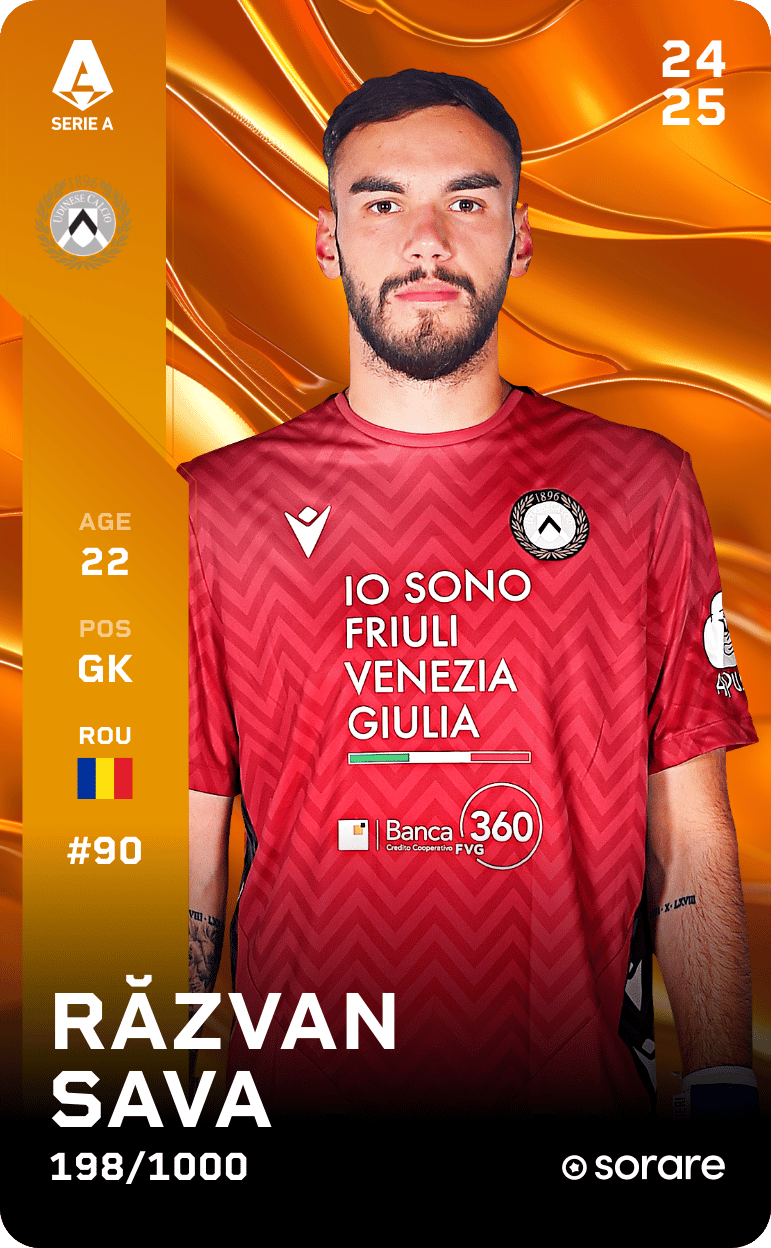 Răzvan Sava 2024-25 • Limited 198/1000