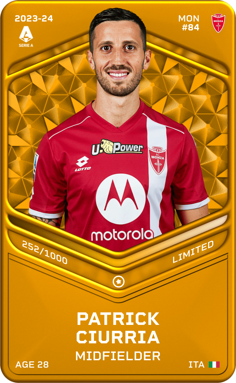 Patrick Ciurria 2023-24 • Limited 252/1000