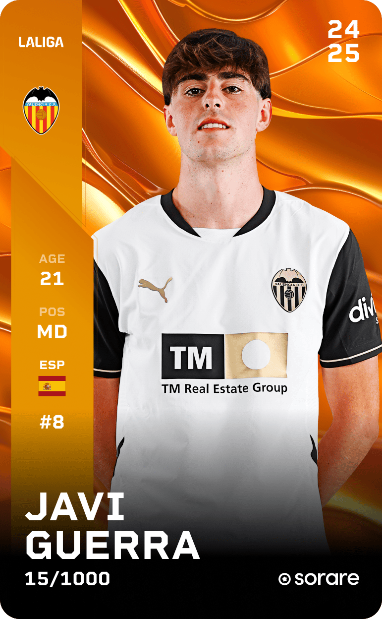 Javi Guerra 2024-25 • Limited 15/1000