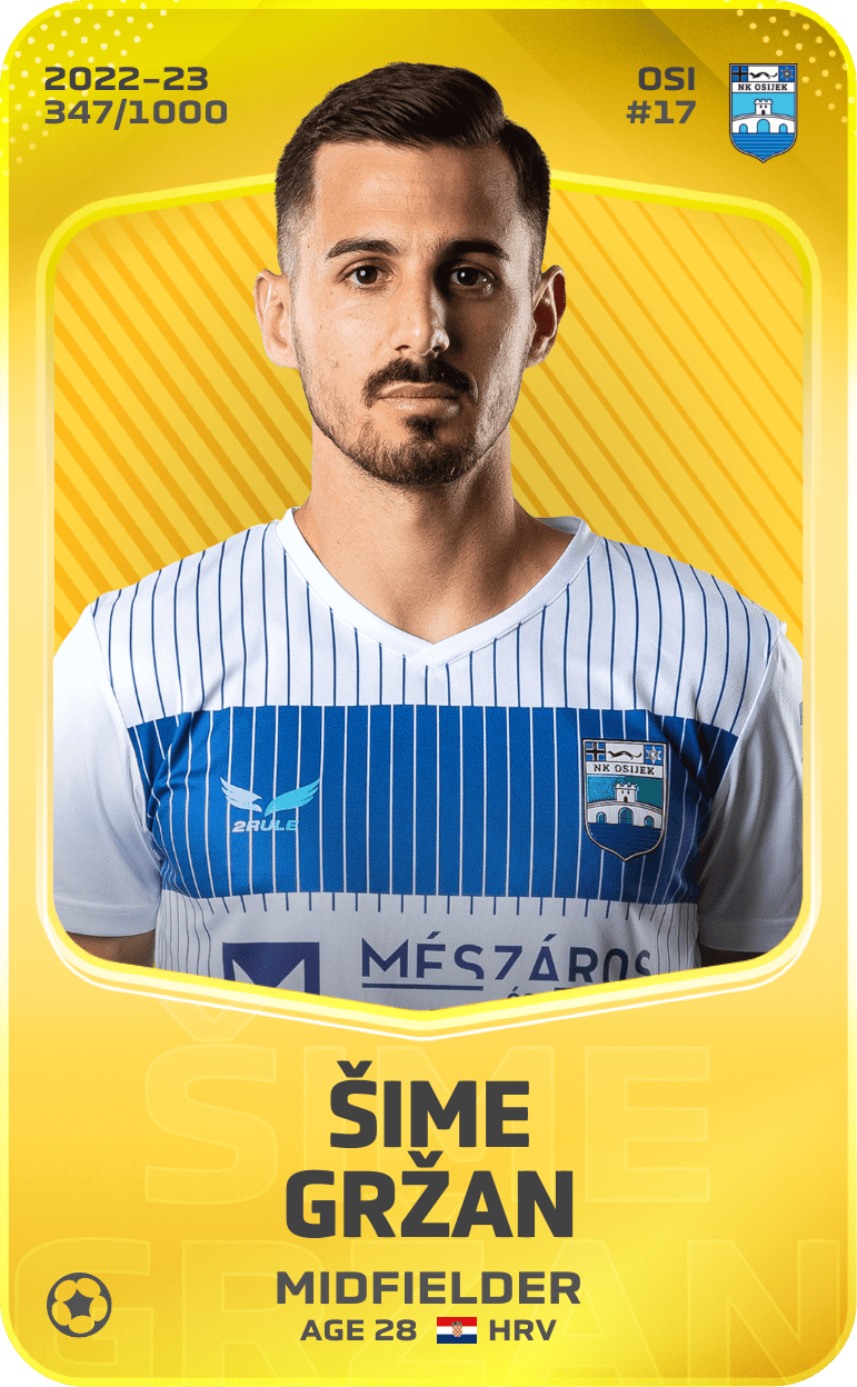 Šime Gržan 2022-23 • Limited 347/1000