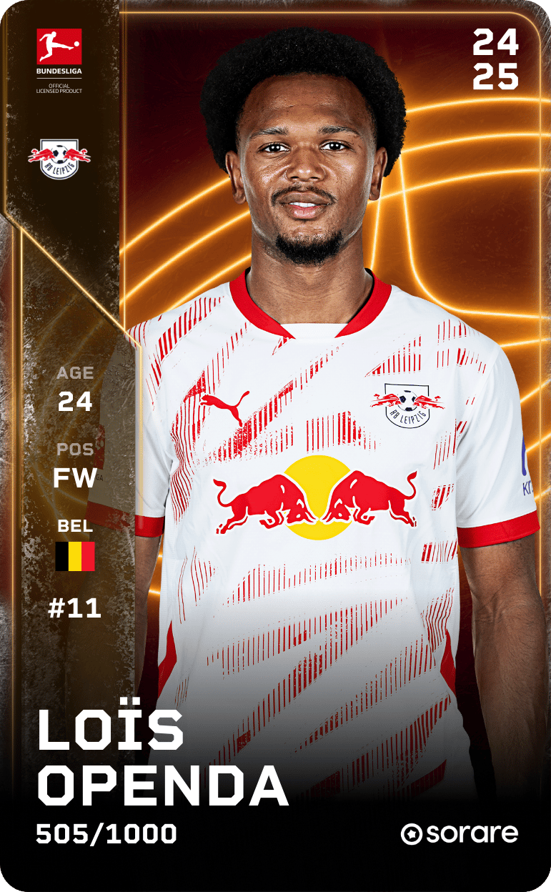 Loïs Openda 2024-25 • Limited 505/1000