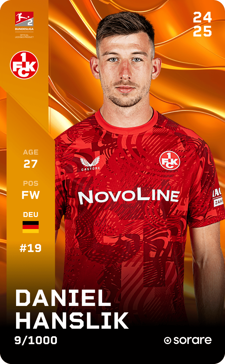 Daniel Hanslik 2024-25 • Limited 9/1000
