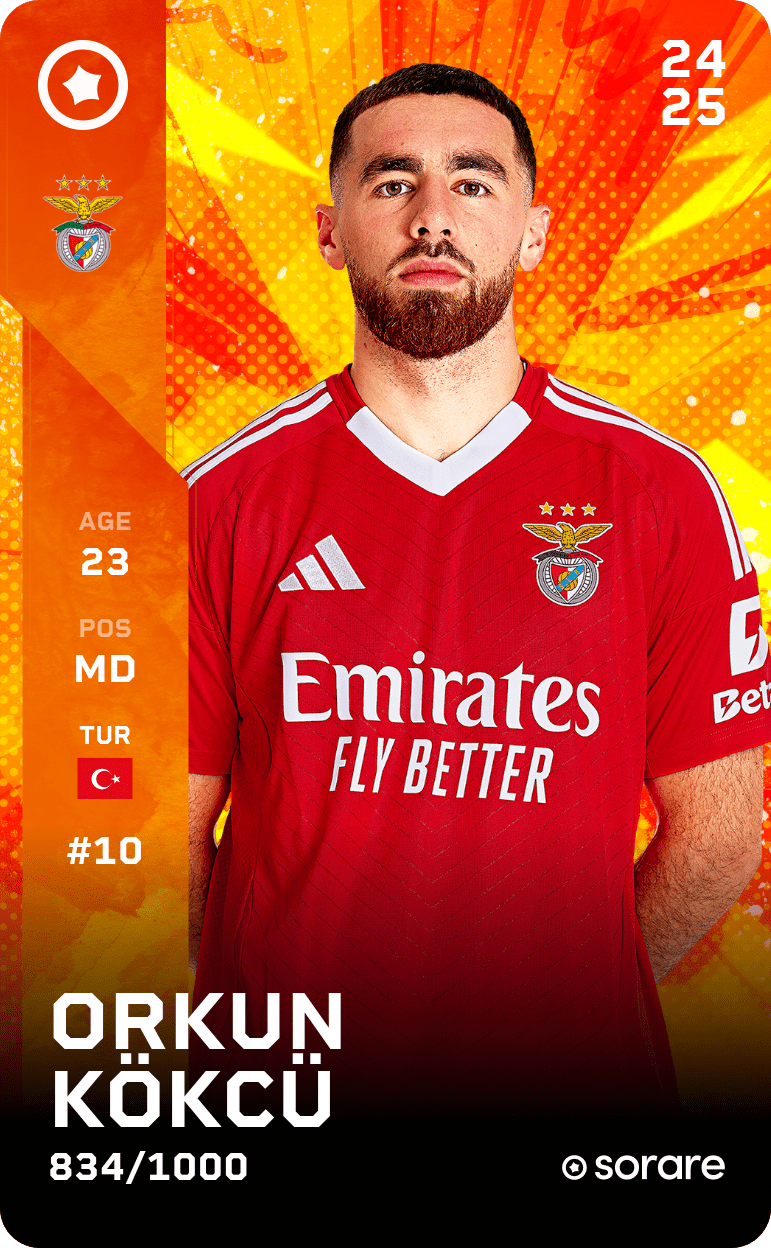 Orkun Kökçü 2024-25 • Limited 834/1000