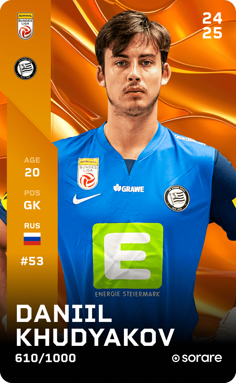 Daniil Khudyakov 2024-25 • Limited 610/1000