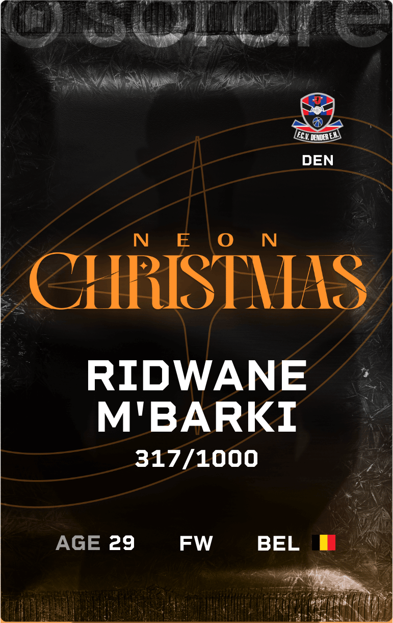 Ridwane M'Barki 2024-25 • Limited 317/1000