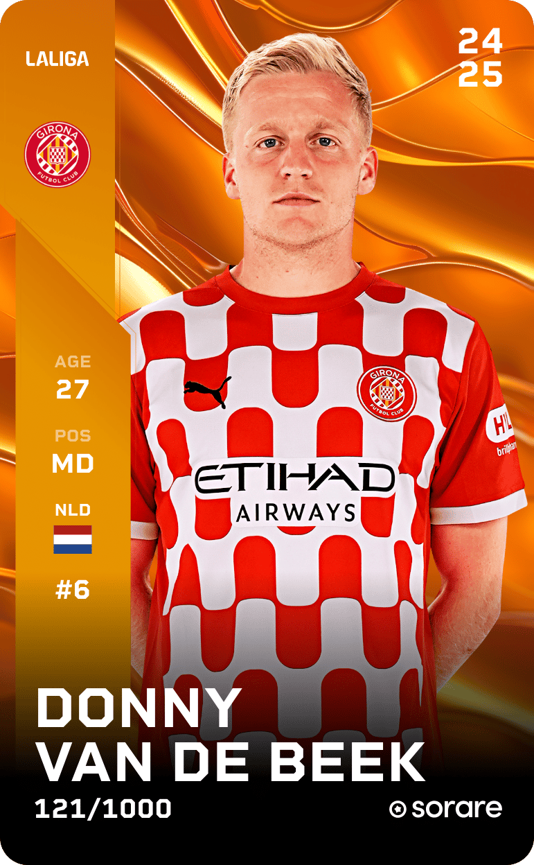 Donny van de Beek 2024-25 • Limited 121/1000