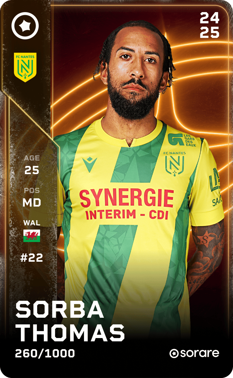 Sorba Thomas 2024-25 • Limited 260/1000