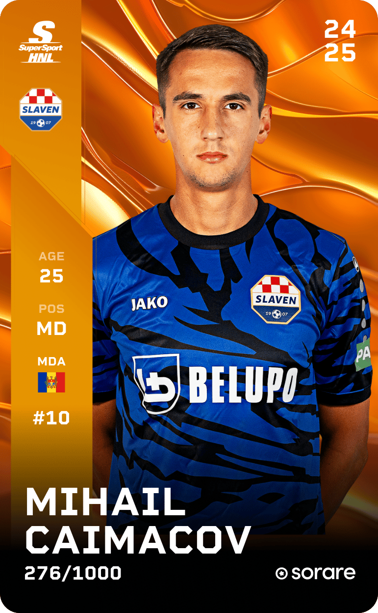 Mihail Caimacov 2024-25 • Limited 276/1000