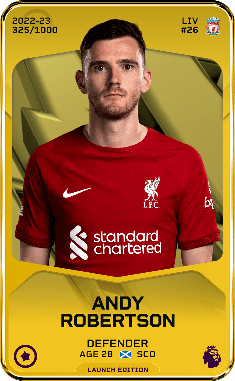 Andy Robertson 2022-23 • Limited 325/1000