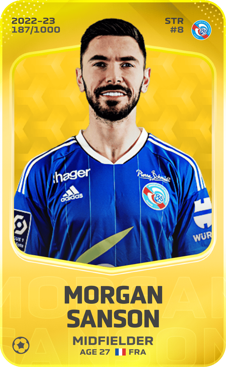 Morgan Sanson 2022-23 • Limited 187/1000