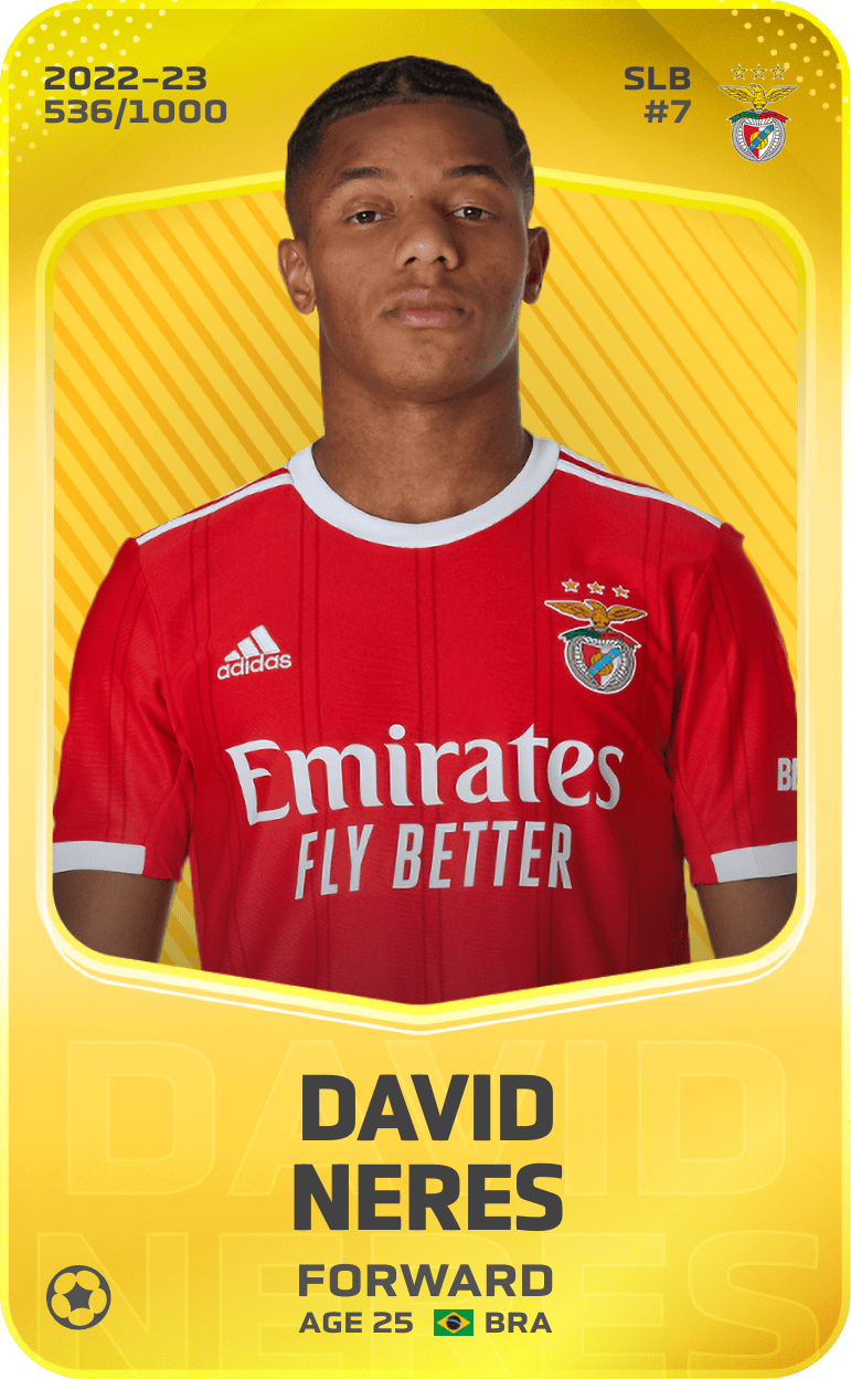 David Neres 2022-23 • Limited 536/1000