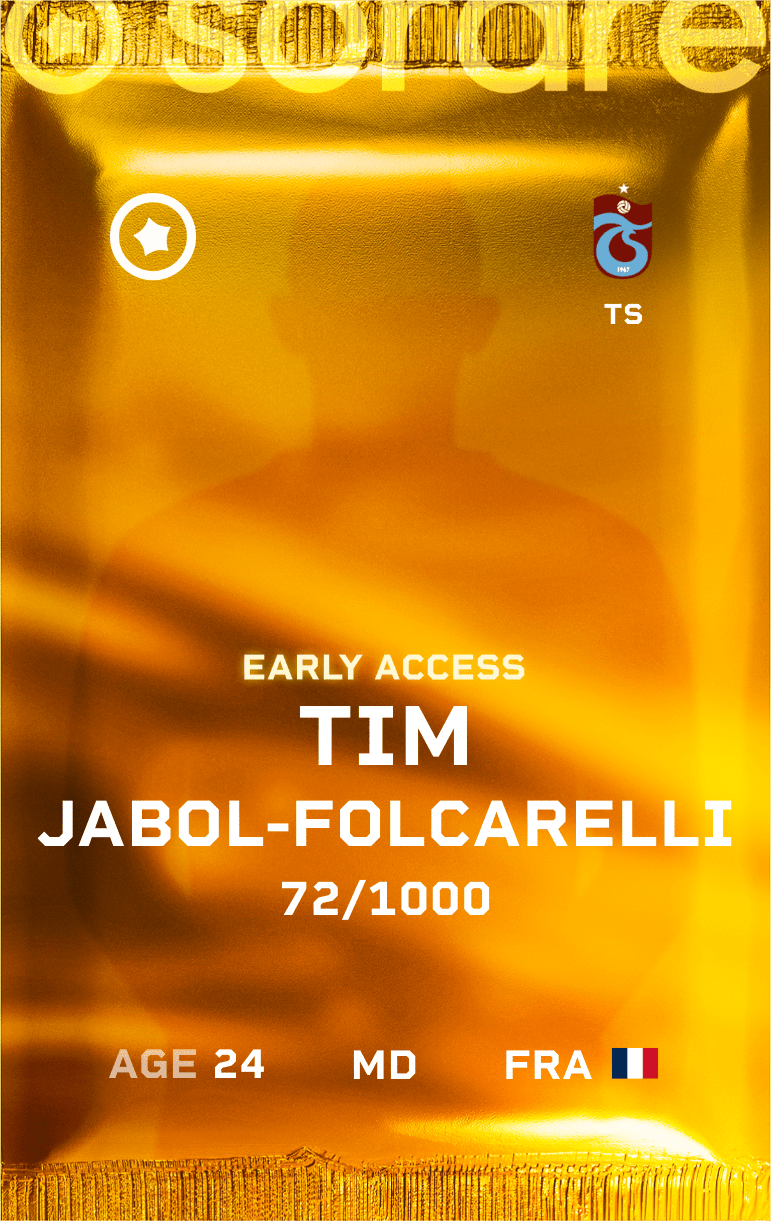 Tim Jabol-Folcarelli 2024-25 • Limited 72/1000