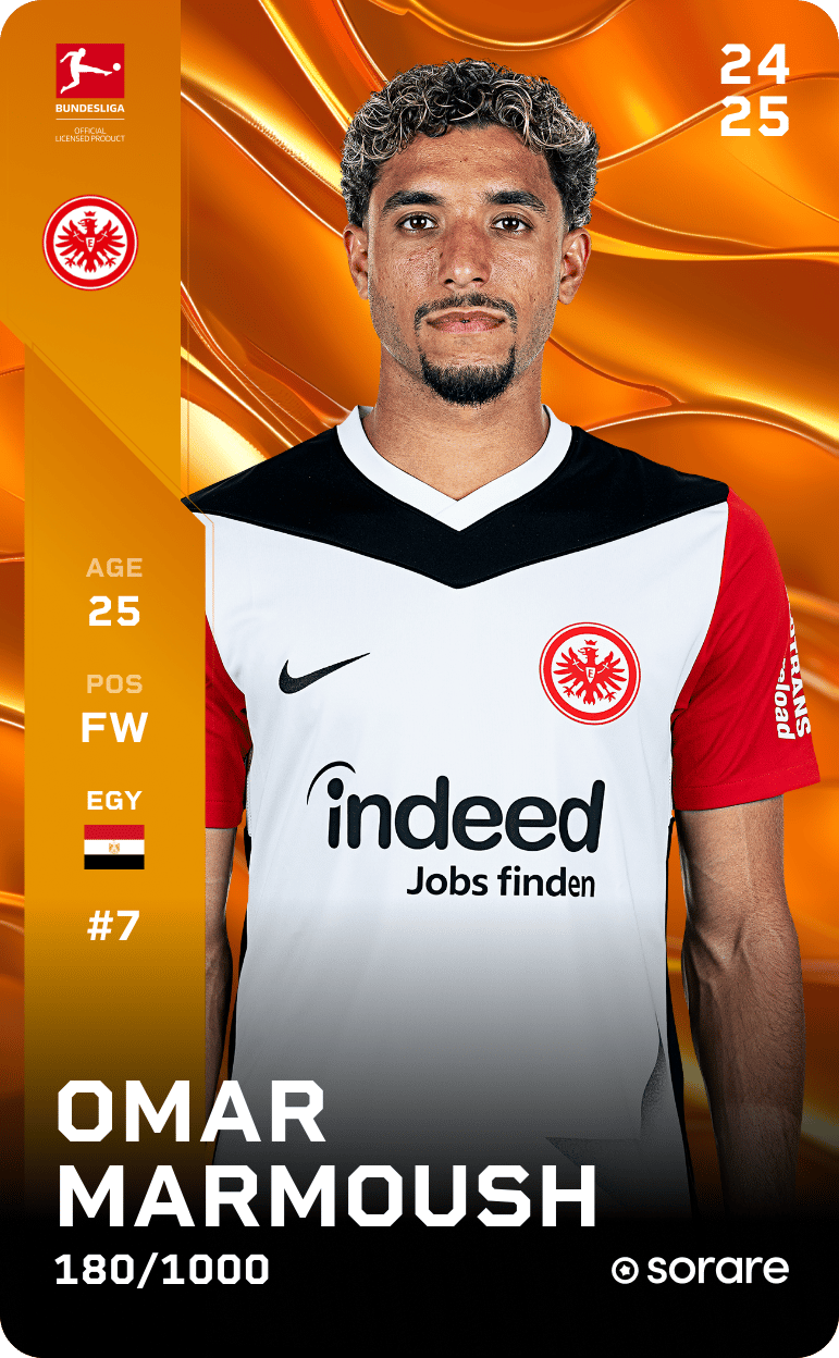 Omar Marmoush 2024-25 • Limited 180/1000
