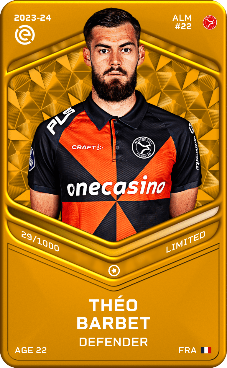 Théo Barbet 2023-24 • Limited 29/1000