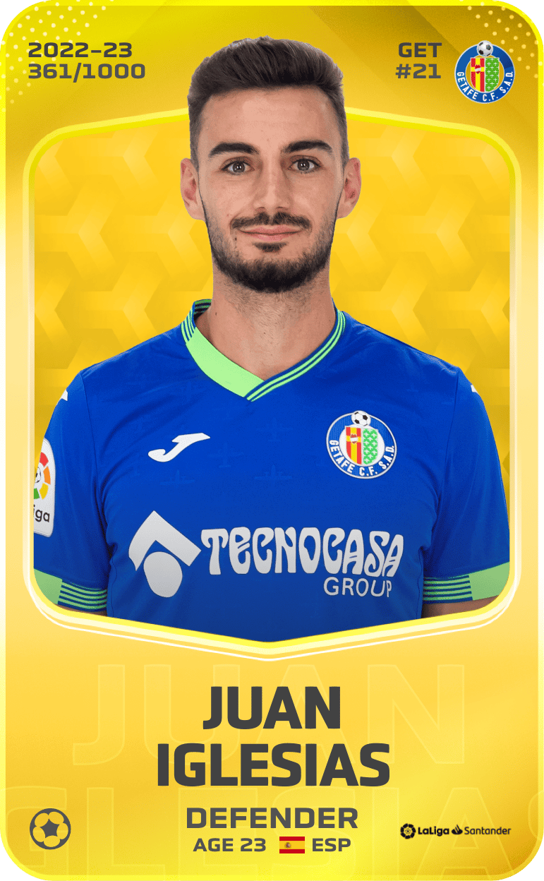 Juan Iglesias 2022-23 • Limited 361/1000