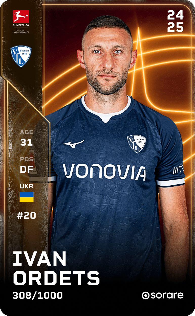 Ivan Ordets 2024-25 • Limited 308/1000