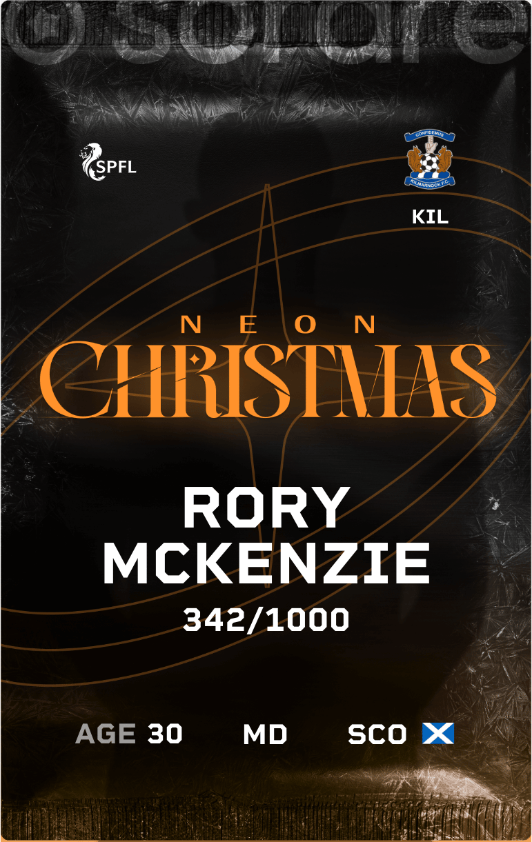 Rory McKenzie 2024-25 • Limited 342/1000