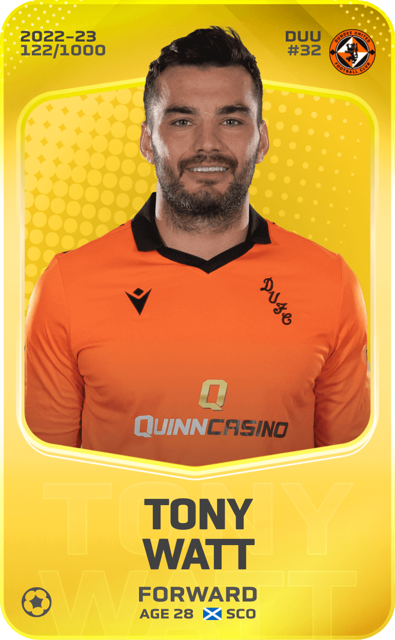 Tony Watt 2022-23 • Limited 122/1000