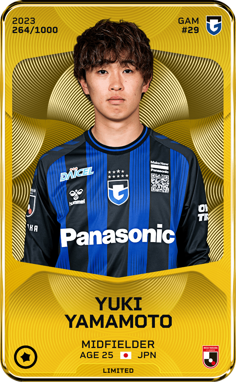 Yuki Yamamoto 2023-24 • Limited 264/1000