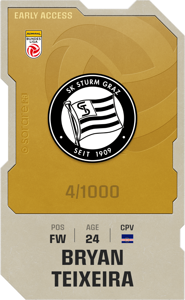 Bryan Teixeira 2025-26 • Limited 4/1000