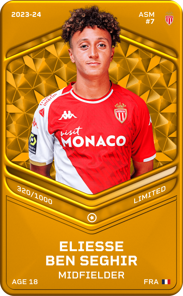 Eliesse Ben Seghir 2023-24 • Limited 320/1000