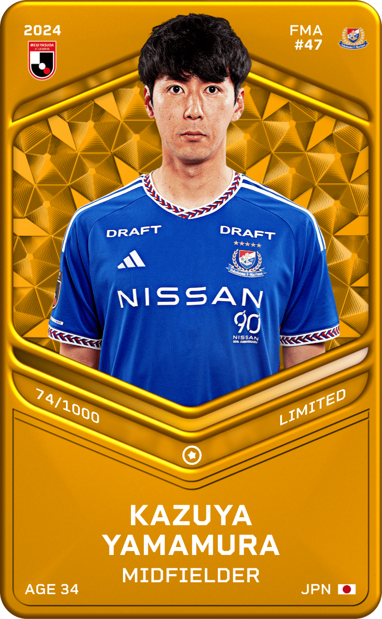 Kazuya Yamamura 2024-25 • Limited 74/1000