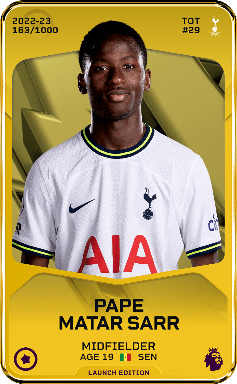 Pape Matar Sarr 2022-23 • Limited 163/1000