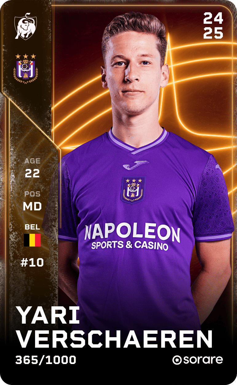Yari Verschaeren 2024-25 • Limited 365/1000