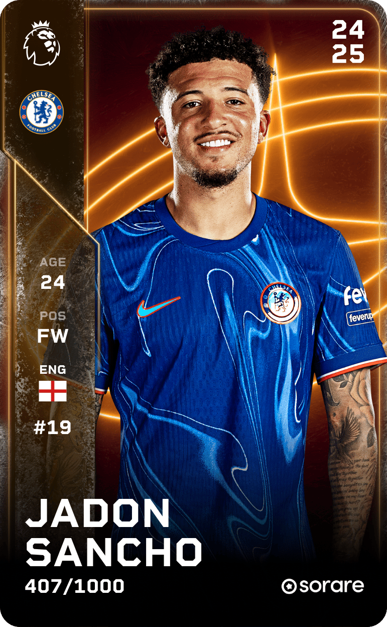 Jadon Sancho 2024-25 • Limited 407/1000