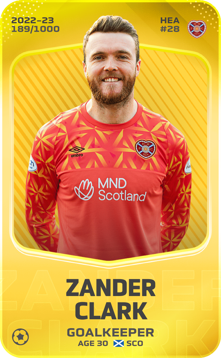 Zander Clark 2022-23 • Limited 189/1000