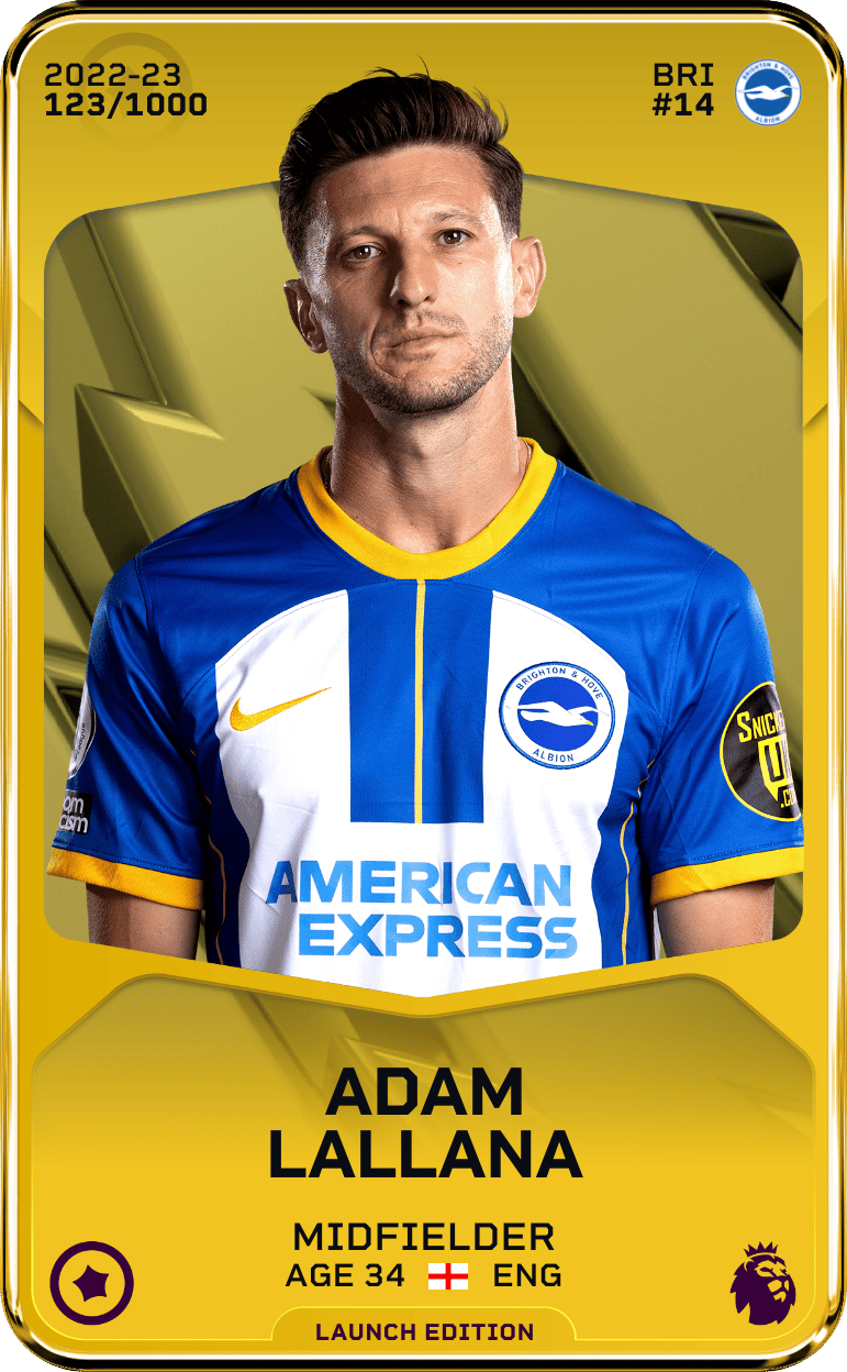 Adam Lallana 2022-23 • Limited 123/1000