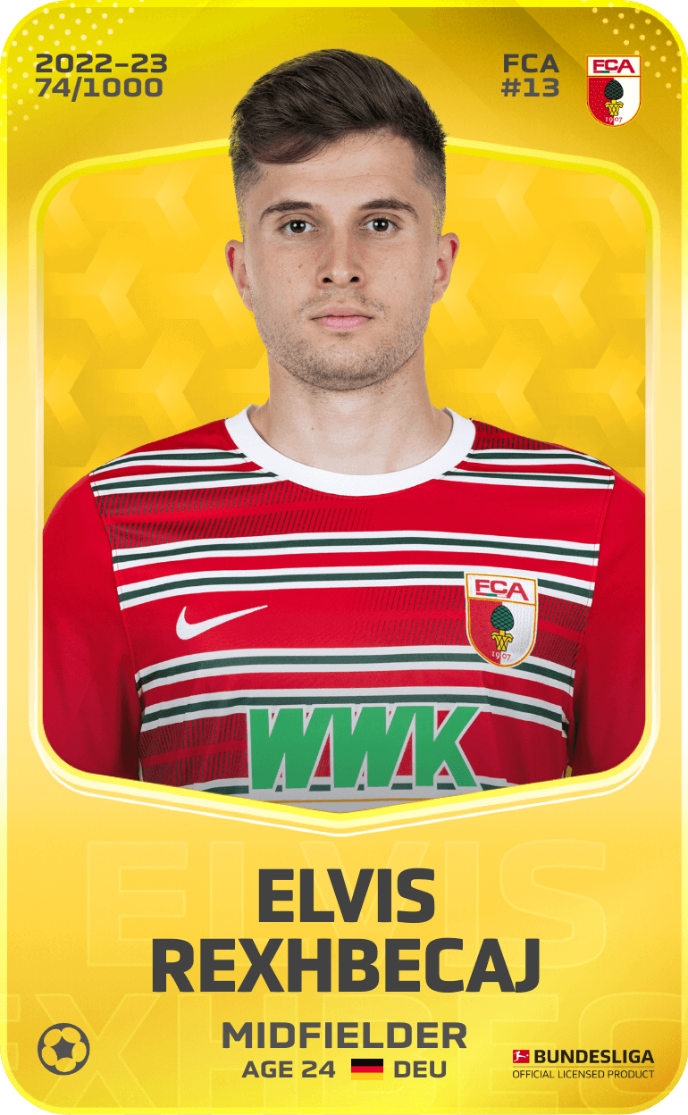 Elvis Rexhbecaj  2022-23 • Limited 74/1000
