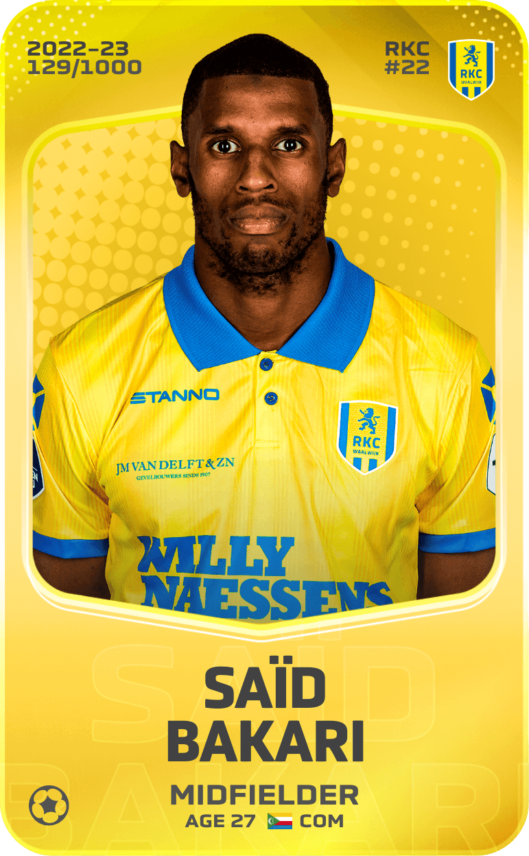 Saïd Bakari 2022-23 • Limited 129/1000