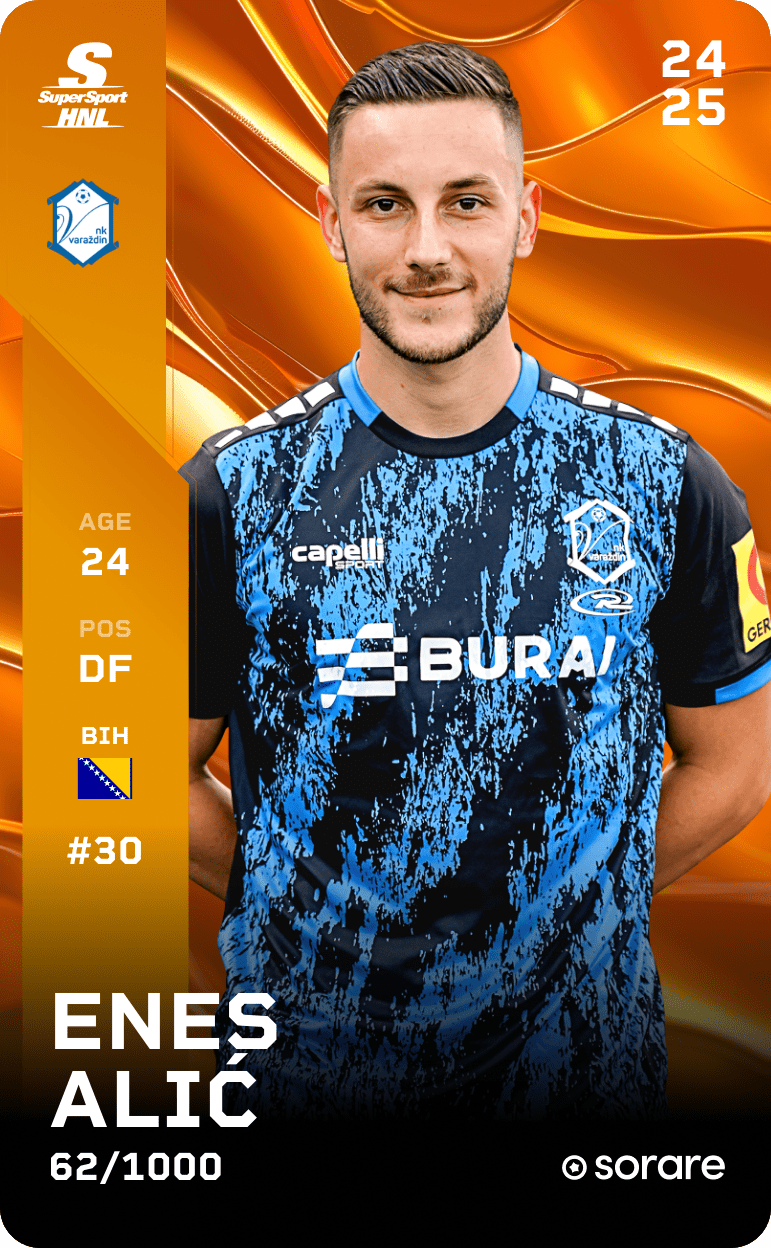 Enes Alić 2024-25 • Limited 62/1000