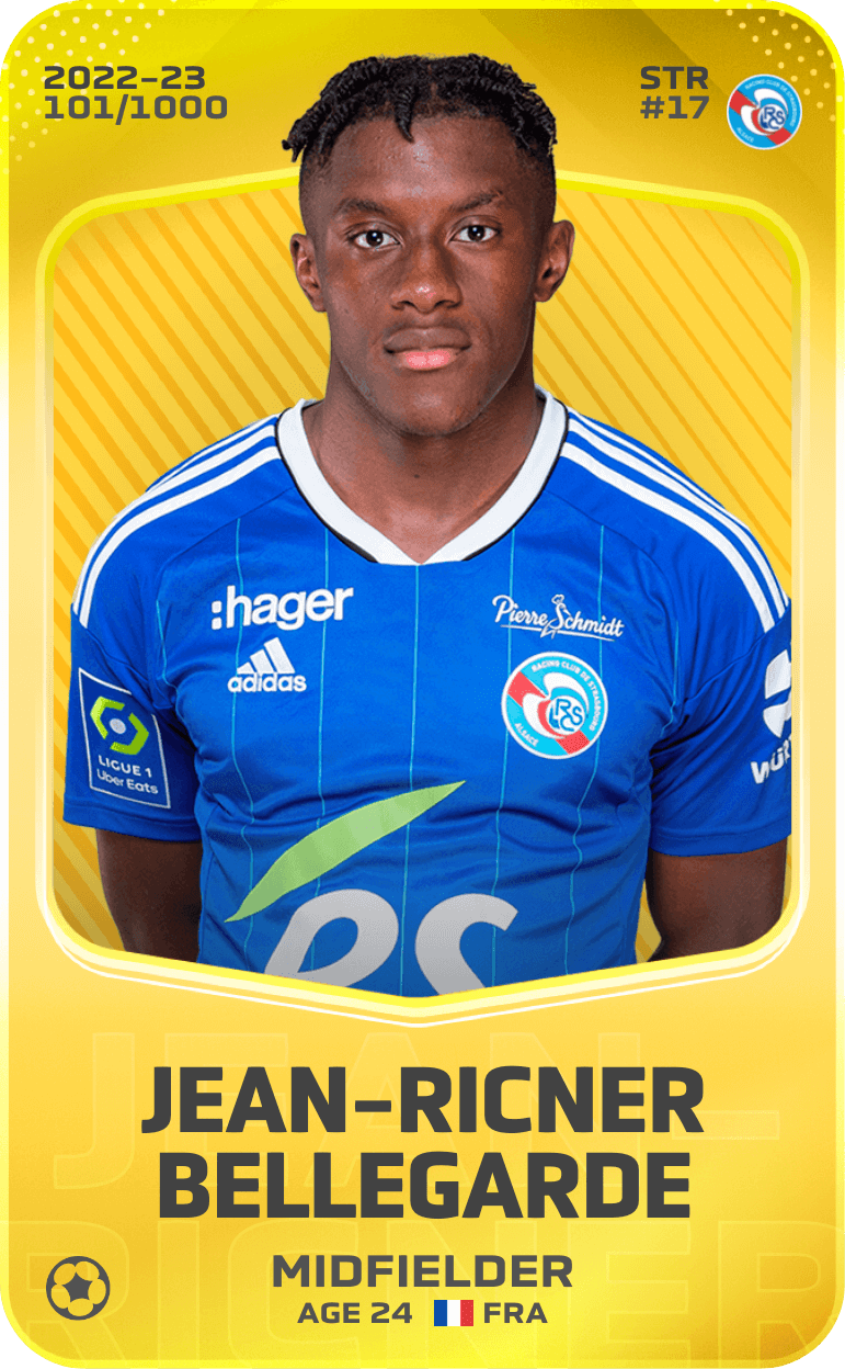 Jean-Ricner Bellegarde 2022-23 • Limited 101/1000
