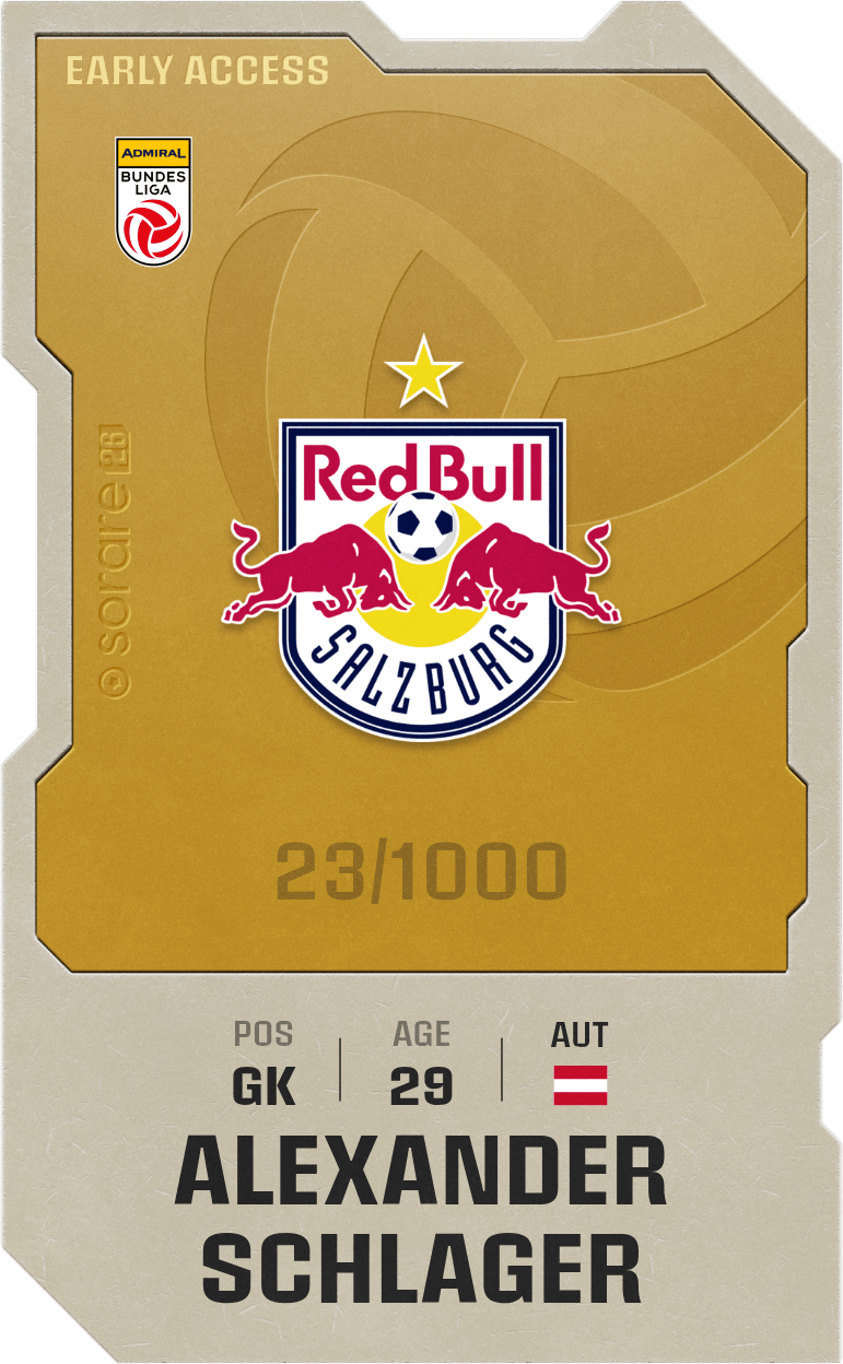 Alexander Schlager 2025-26 • Limited 23/1000